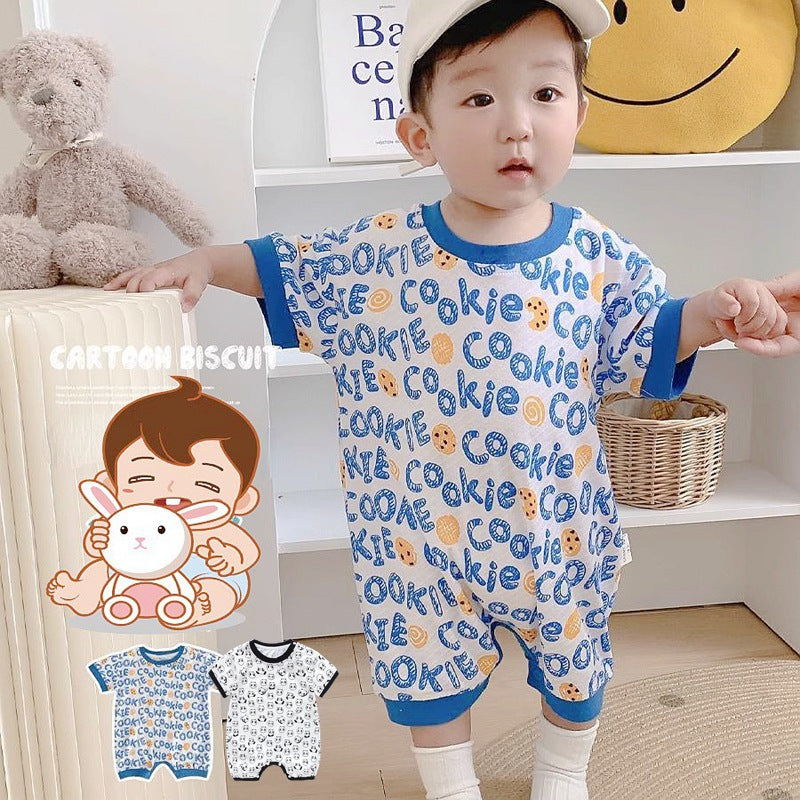 Baby Short Sleeve Onesie for Boys and Girls, Bodysuit