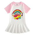 Me contro te half sleeved girls' dress