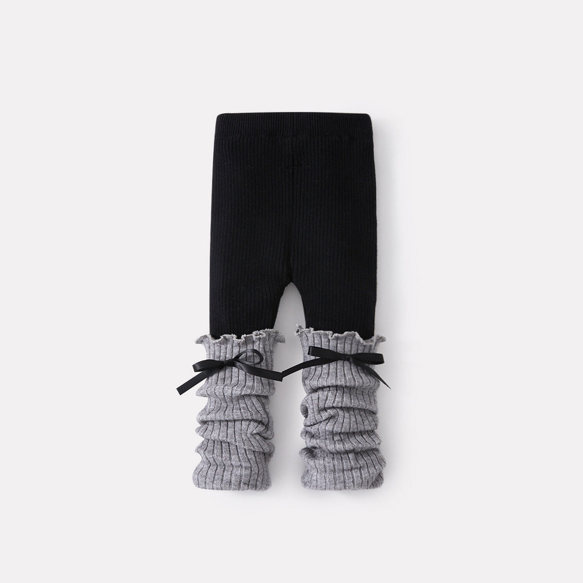 Thickened Fleece-Lined Knitted Pants, Stylish and Versatile Stackable Socks Pants
