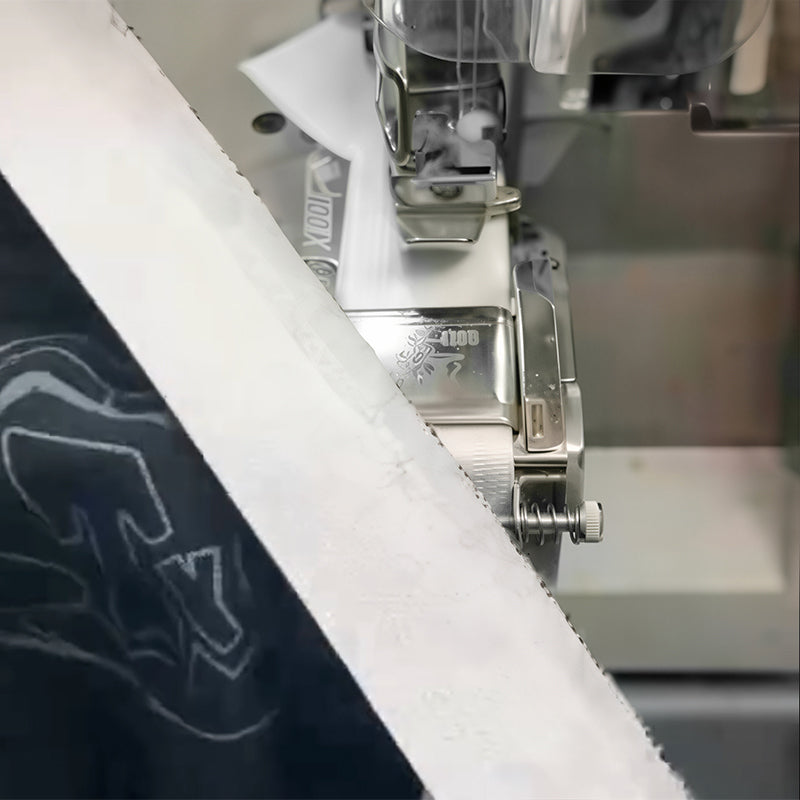 Professional Adjustable Overlock Machine: Multi-Purpose Elastic Tape Binding, Ribbon Edging & Hemming Tool