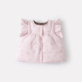 Charming Baby Girl's  with Cotton-Filled Vest, Sweater and Flared Pants