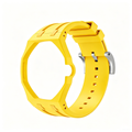 Swatch x AP Co branded Oak Bioceramic Modified Case Silicone Strap