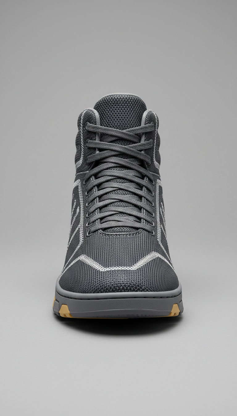 high-top de malla técnica urbana