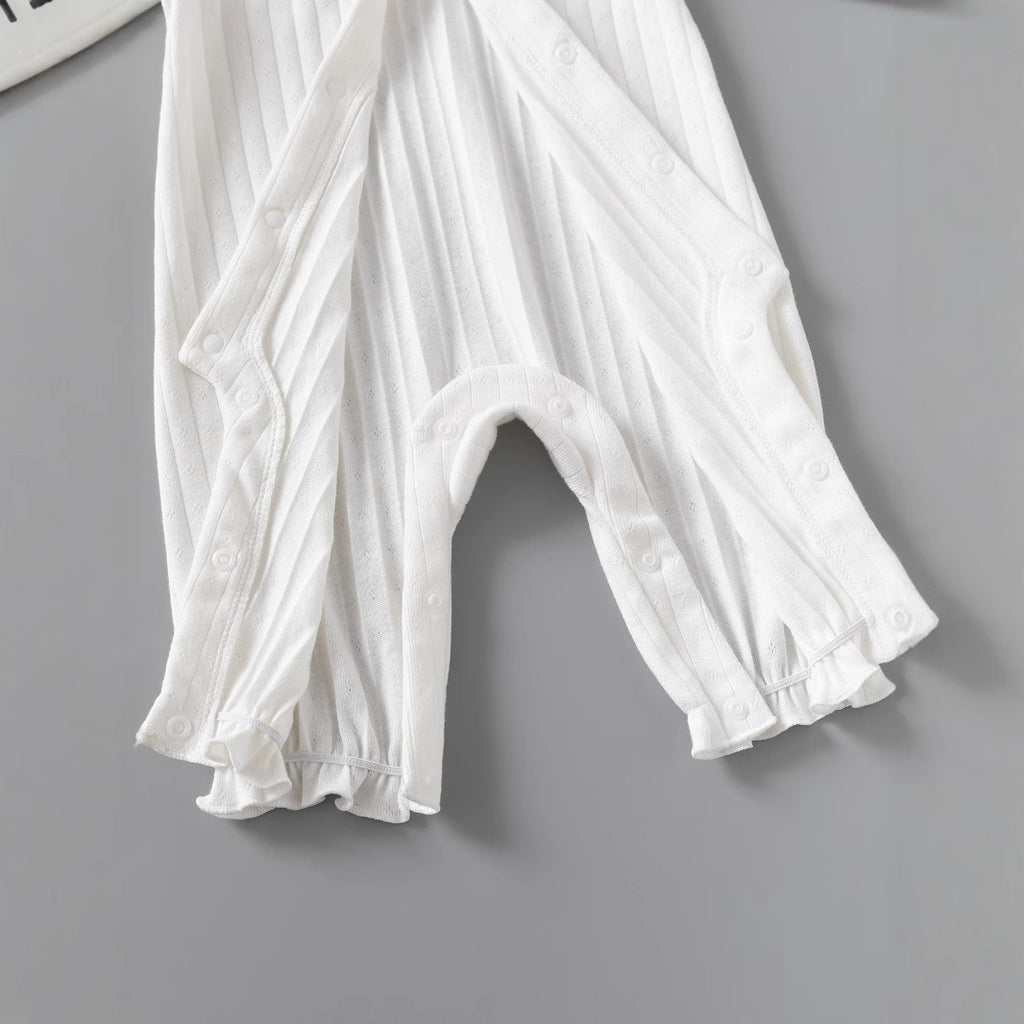 Cute Baby Girl Cotton Onesie for  Newborn Infant Bodysuit, Soft Sleepwear