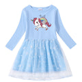 Cotton printed cartoon dress