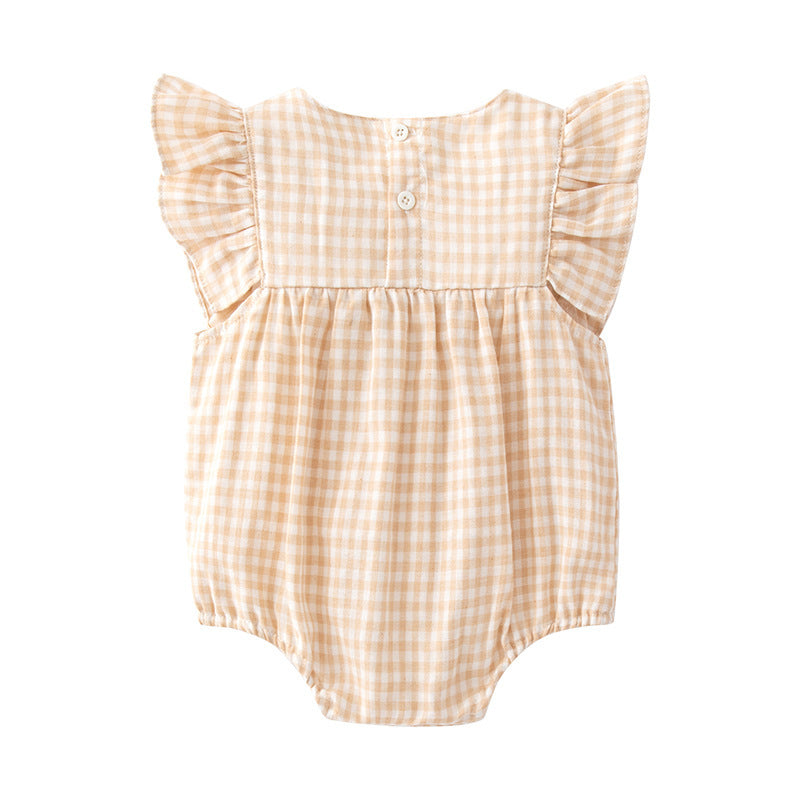 Baby Romper Clothes for Girls, Princess Style Baby Onesie,