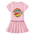 Cotton short sleeved dress for baby