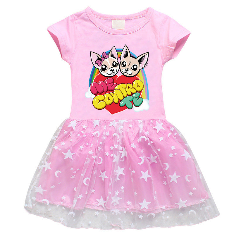 3D printed cotton dress for girls