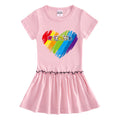 Short sleeved dress cotton baby