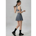 Professional Simple Sport Skirt High Elasticity Shaping Slim Fit Sport Shorts Tennis Skirt Girl Style