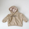 Fleece pullover cotton hoodie casual top