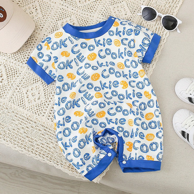 Baby Short Sleeve Onesie for Boys and Girls, Bodysuit