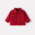 Cotton-Padded Jacket and Pants Set, Thickened Warm Two-Piece Outwear for Infants and Toddlers