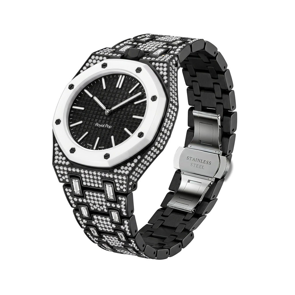 Suitable for Royal Pop Bioceramic Swatch Modified Case AP Case Watch Strap