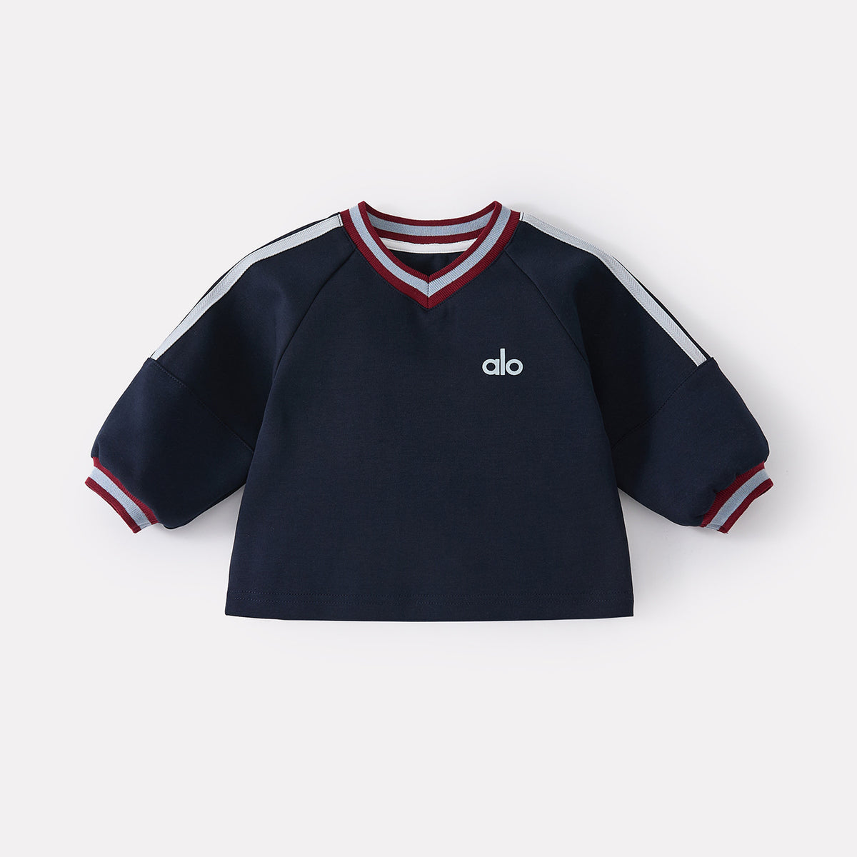 Toddler Ribbon Sport Suit for Boys, Letter Print Top with Casual Pants