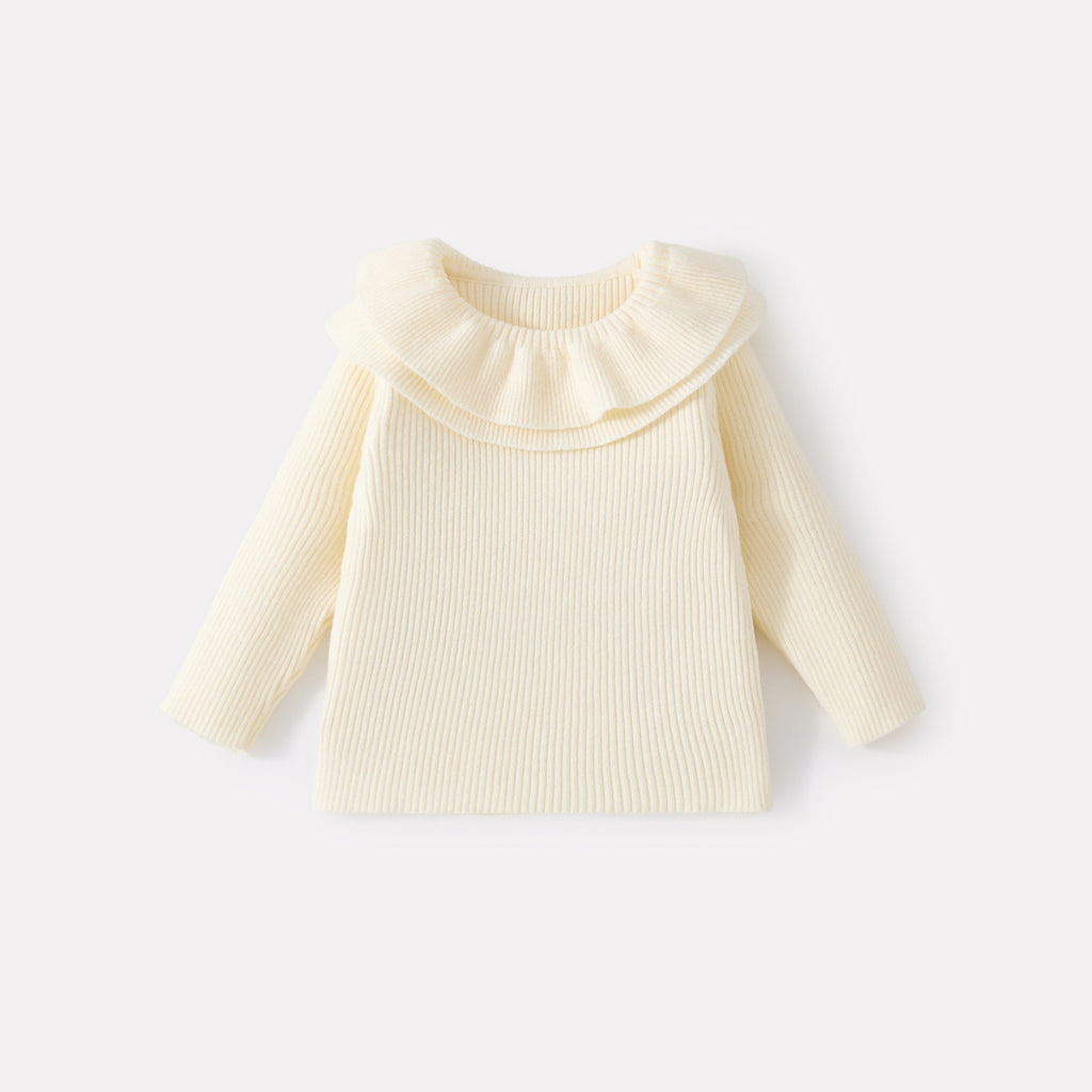 Infant and Toddler Ruffled Quilted Coat Set, Baby Girl Cotton Jacket