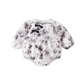 Romper for Baby Girls Elegant Full-Print National Style with Button Closure One-Piece Outfit