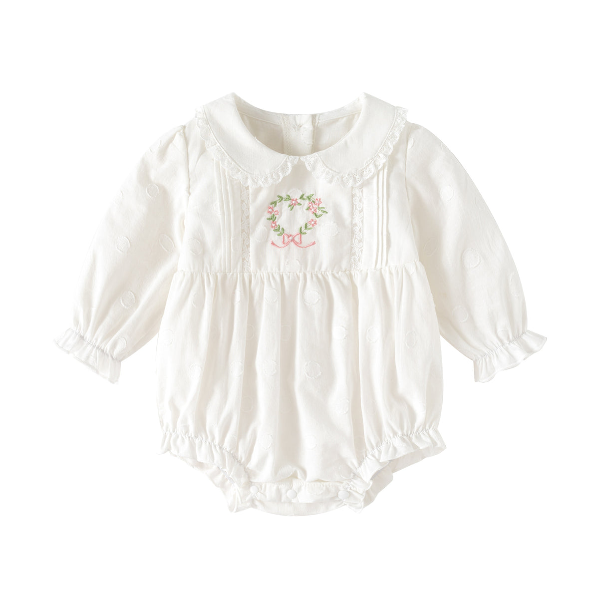 Baby Clothes Embroidered Sweet Girl Romper Baby Onesie
