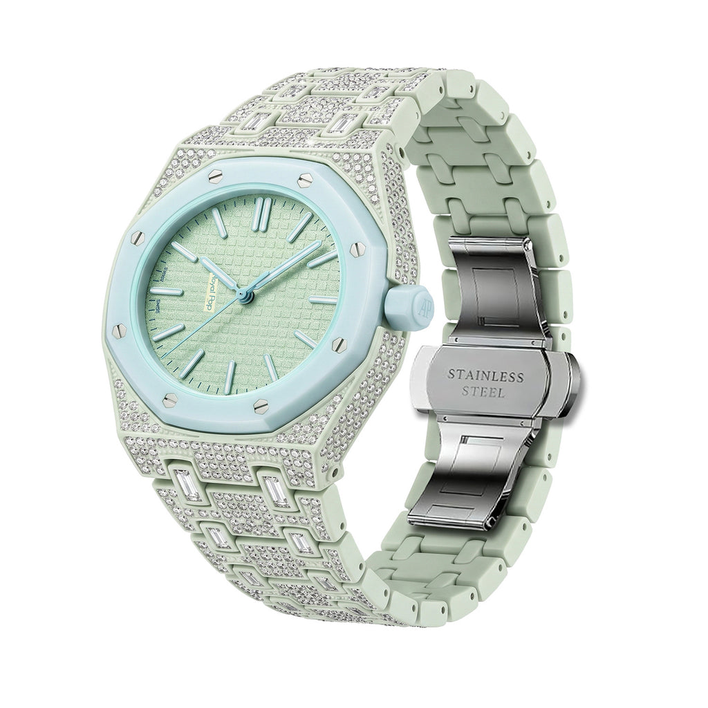 Suitable for Royal Pop Bioceramic Swatch Modified Case AP Case Watch Strap