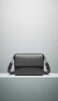 Bolso cruzado cuero contemporáneo